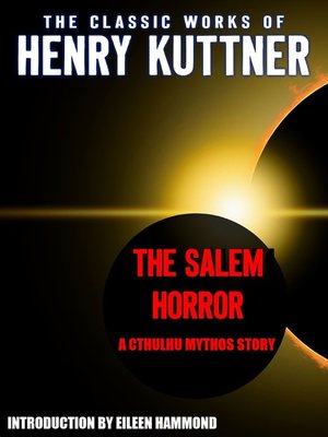 cover image of The Salem Horror
